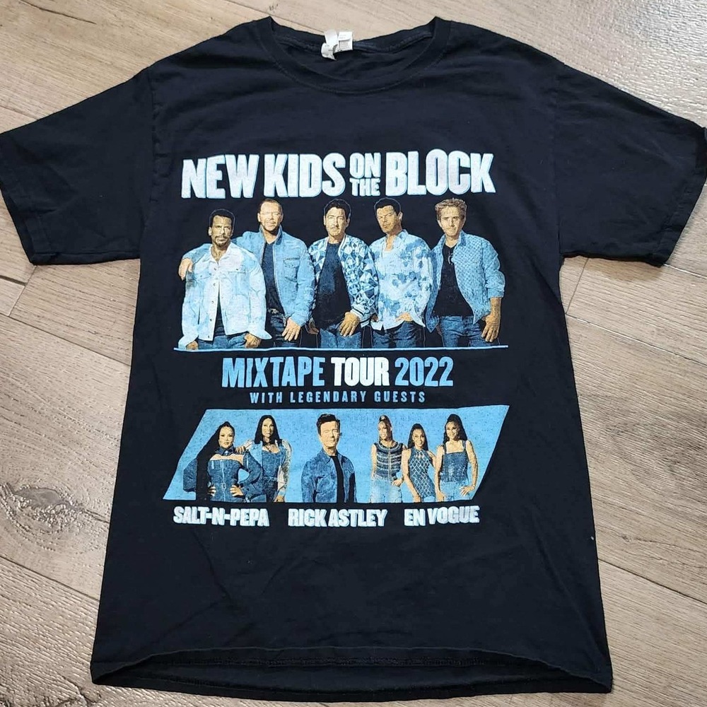 NKOTB New Kids On The Block Mixtape Tour 2022 T-Shirt Salt-N-Pepa En Vogue Small